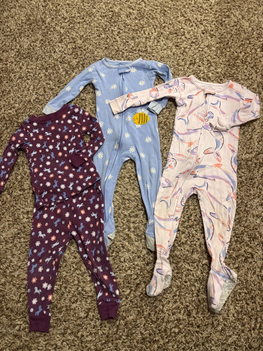 18M Baby Girl Pajama Bundle